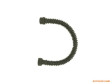 Latex Corrugated Tube with Tube Connector LS33-SA