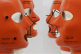 Latexmaske geschlossen