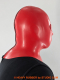 Anatomische Latex Maske mit Kragen