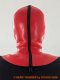 Anatomische Latex Maske mit Kragen