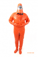 Latex Ganzanzug GA 4-D, stärkere Ausführung